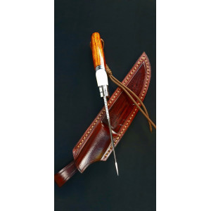 СТРІЛА ніж ручної роботи майстра студії Fomenko Knifes, Сталь - BOHLER M390 62-63 HRC. Photo 2